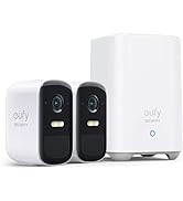 eufy Security eufyCam 2C Pro, Camara vigilancia WiFi Exterior, Camara de vigilancia Exterior, 180 ...